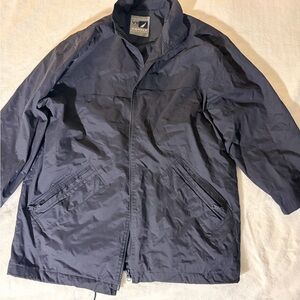 V11 Yacht Men's Charcoal Raincoat